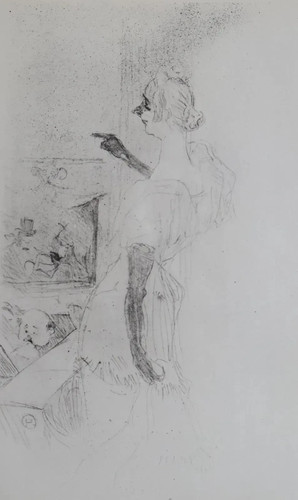 Toulouse lautrec actrice de - :,