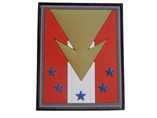 Ecusson pvc des - pvc, commandos