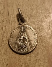 Médaille Religieuse Ancienne ND De Liesse Aisne Haut De Seine 