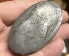 Pilulier Ancien Étain