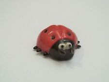 coccinelle miniature en porcelaine , ladybird ,lieveheersbeestje G-tp9-18