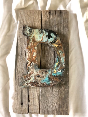 Initial reclaimed wood - d, on