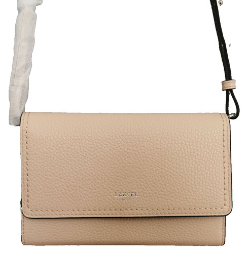 Sac pochette cuir nude - pm, en