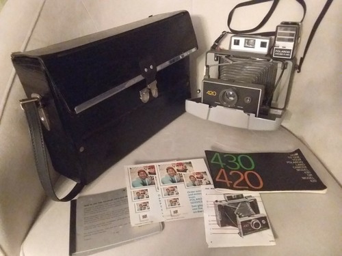 Polaroid land camera 420 with - 420,,