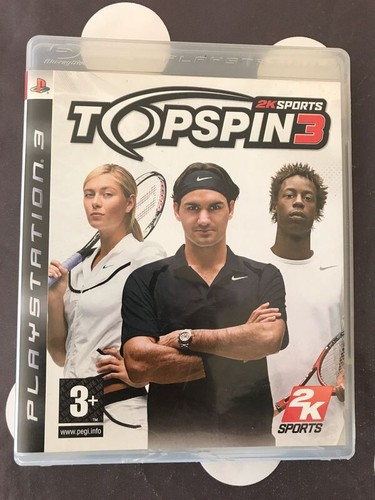 Jeu topspin pour playstation - topspin, 3