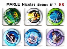 capsules de champagne MARLE  Alain "Sirènes"  N° 7