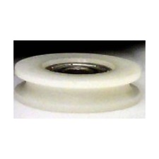 3mm Bore Bearing with 13.5mm Round Nylon Pulley U Groove Track Roller Bearing 3x