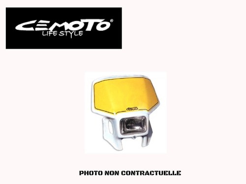 Plaque phare moto - plaque,