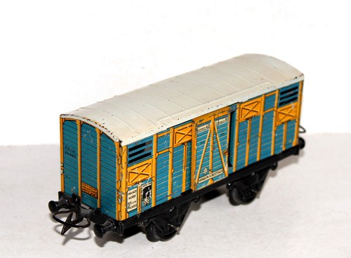 Rare hornby wagon bestiaux - wagon,