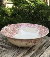 ANCIENNE VASQUE DE TOILETTE CUVETTE GIEN ST GERMAIN Terre de fer 19eme