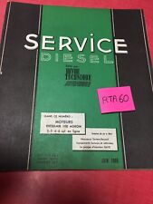 Service diesel moteur