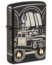 Briquet Coupe-Vent Zippo  Mixte Métal Gris