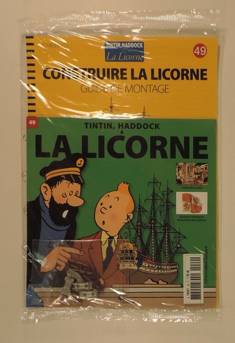 Tintin construire licorne - la,