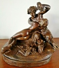 Ancienne sculpture en bronze