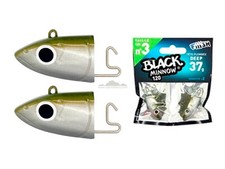Black Minnow 120 Jig Heads