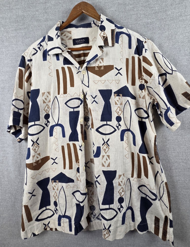 Lufian elegant mens shirt - lufian, l