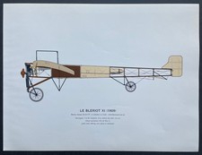 Le Blériot XI, 1909 Gravure
