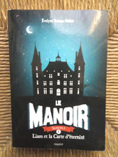 Livre Le manoir, tome 1 : Liam et la carte d'éternité de Evelyne Brisou-Pellen