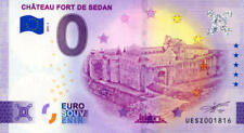 08 SEDAN Château fort, 2022, Billet Euro Souvenir
