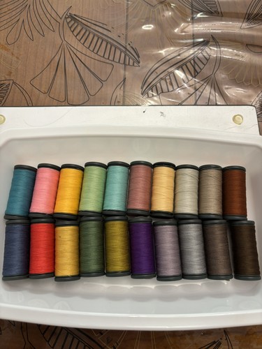 Lot bobines fil dmc - bobines,