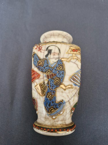 Vase satsuma miniature japon - satsuma,