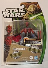 Figurine Star Wars The Clone Wars Darth Maul CW08 Hasbro 2013 A-39 Dark no Yoda