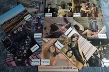 LE GRABUGE Patricia Gozzi Julie Dassin Calvin Lockhart 12 lobby cards 1973
