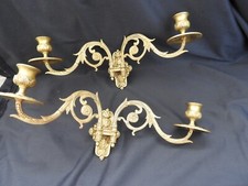 ANCIENNE PAIRE D APPLIQUES