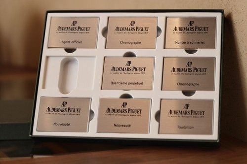 Lot displays audemars piguet - audemars,
