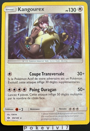 Carte pokemon kangourex 149 - kangourex, 99/149