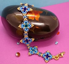 bracelet tissé en perles