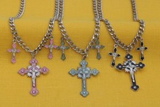 Collier chaîne croix collier