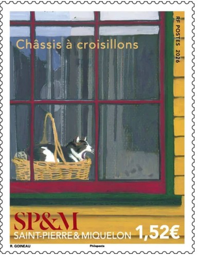 New timbre stamp saint pierre - stamp,