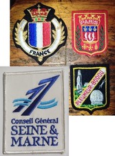 Ecussons brodés divers France