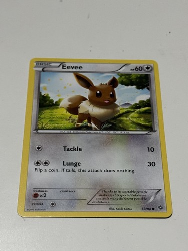 Eevee common pokemon - 63/98,