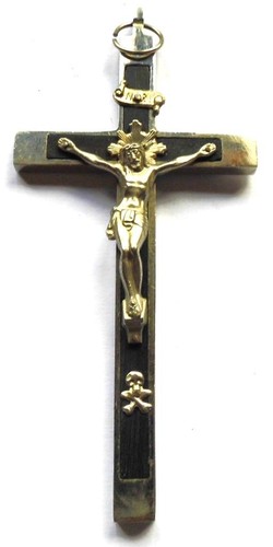 Ancien crucifix pectoral - , de