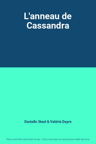 Anneau cassandra - de,