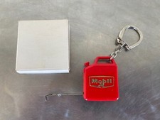 MOBIL ANCIEN PORTE CLE METRE PUBLICITAIRE GARAGE BIDON D’HUILE STATION SERVICE