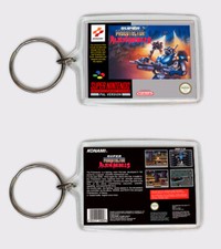 Super Probotector Alien Rebels super nintendo Porte-Clés Porte-Clé