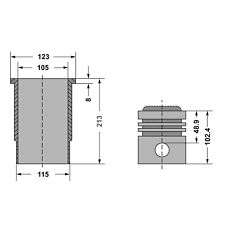 Jeu De Manchons De Cylindre