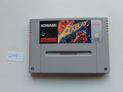 Axelay sur super - super, nintendo