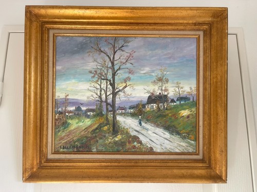 Tableau peinture huile - peinture, toile