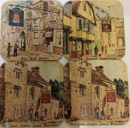 Sous verres anciens - sous-verres, win