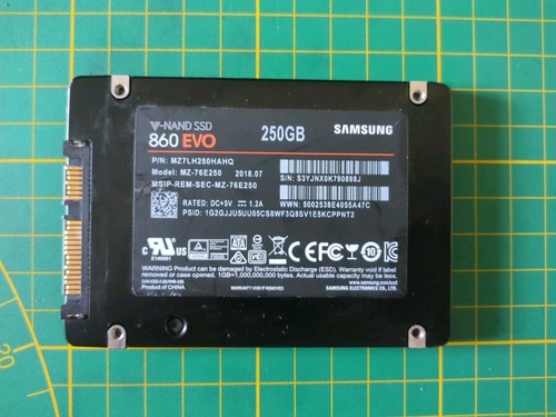 Ssd 250gb samsung - samsung, 860evo