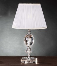 Lampe Contemporaine En Cristal Chrome Design SWAROVSKY Coll. KR05