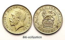 6 Pence 1911. Grande Bretagne. George V°. Argent. Qualité!