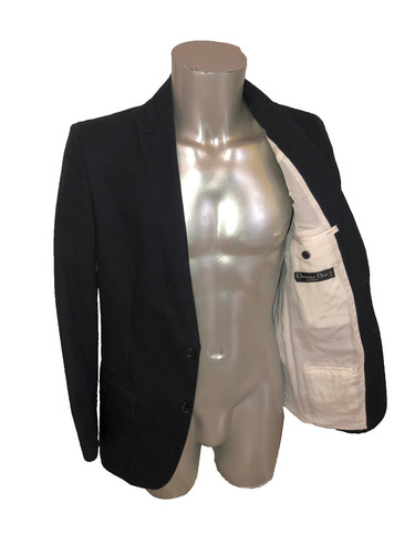 Luxueuse veste toile - en, bleu