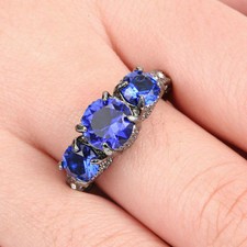 Dark blue sapphire - sapphire, &
