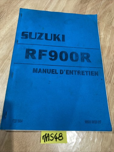 Suzuki rf900r manuel revue - suzuki,