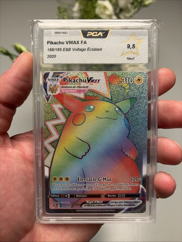 Carte pokémon pikachu max - pokémon,